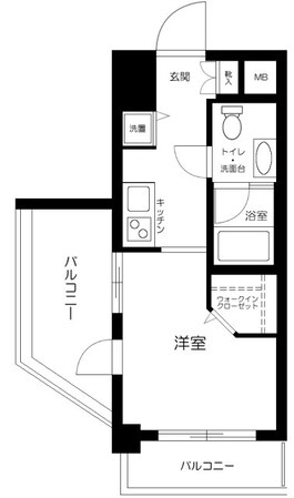 アーバンファースト神楽坂の物件間取画像